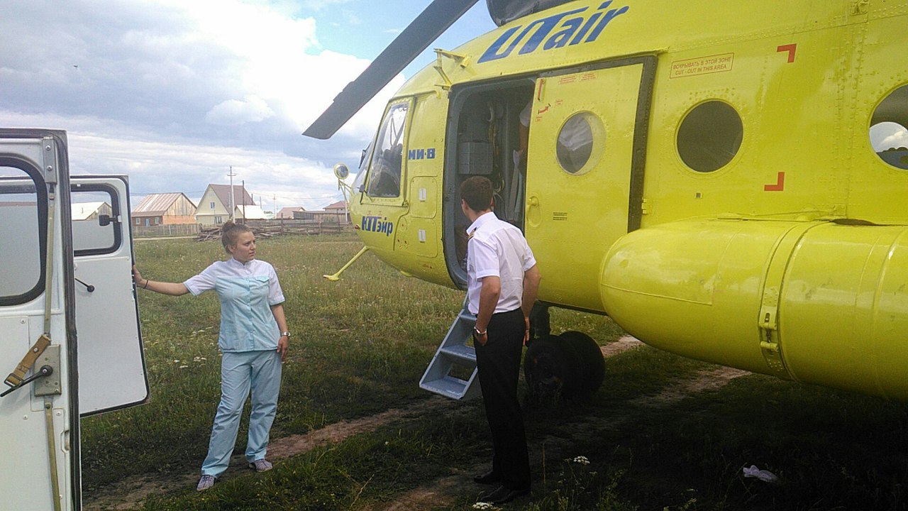 Омская область как на ладони: суперкадры с медицинского вертолета