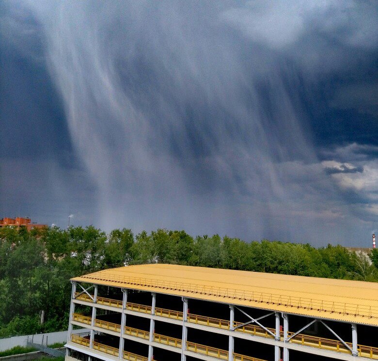 В Омске сегодня ожидается сильный ливень