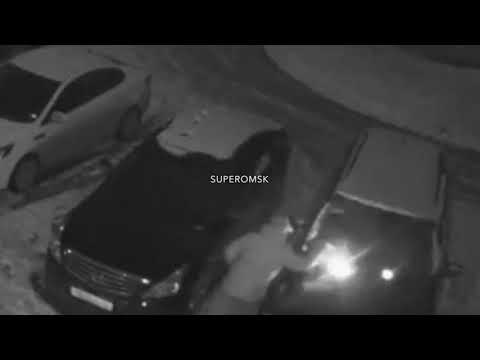 Поджог BMW X5 в Старгороде попал на видео