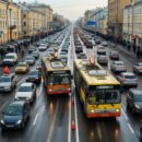 В Омске экстренно скорректировали движение троллейбусов из-за дорожной ситуации